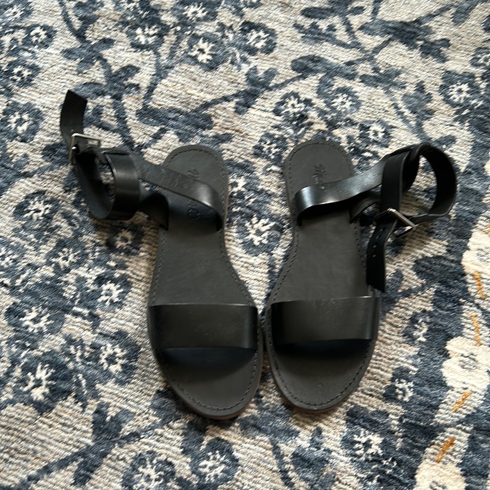 Madewell Black Sandals